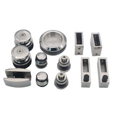 SS304 スクウェア 30*10mm バーシャワー スライディングドアチューブ 銀の外観スタイル