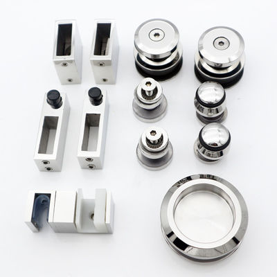 SS304 スクウェア 30*10mm バーシャワー スライディングドアチューブ 銀の外観スタイル