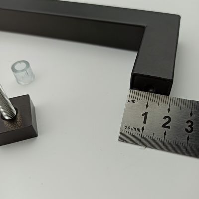 良いデザイン ステンレス鋼304 ドア トラック ハンドル 浴室 ガラス ドア マットブラック