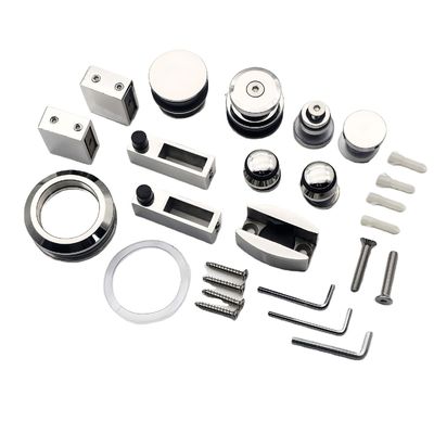 SS304 スクウェア 30*10mm バーシャワー スライディングドアチューブ 銀の外観スタイル
