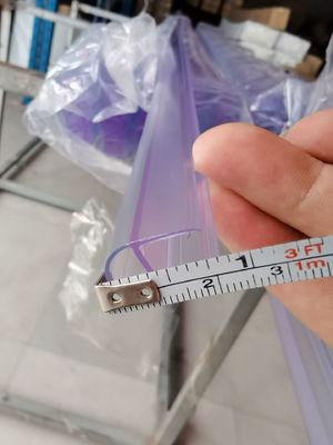94 インチ クリア PVC ゴムシール 保証と長持ち機能のためのプラスチックシャワードア