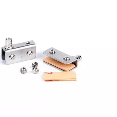 滑らかに動作するガラスドアピボットヒンジセットと磁気キャッチロック PSS/SSS仕上げ