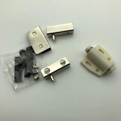 滑らかに動作するガラスドアピボットヒンジセットと磁気キャッチロック PSS/SSS仕上げ
