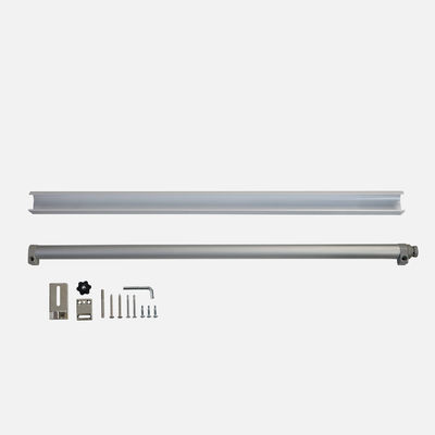 TAKY ホワイト カラー 30-80kg フレームレス ガラス スライドドア 閉機