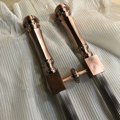 豪華なホテルの入り口のためのドア・ウィンドウ・ハンドル 古代銅のゲート・プル・ハンドル