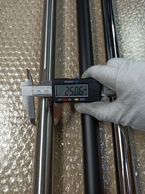 スライドドアキット オープンスタイル スライド 304ステンレス鋼 25*2.0mm 固体丸いバー