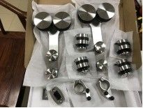 ホテル 浴室 必須 モダン SS304 鏡付き スライディング シャワー ドア 改装