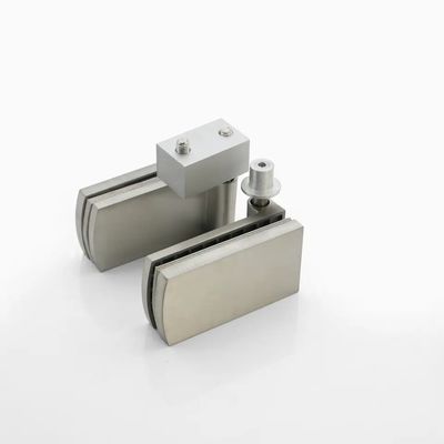 サテン/ポーランドの仕上げ 折りたたみガラス スライドドア オフィス用ガラスパーティションハードウェア