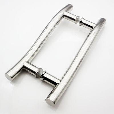 200*200*19*1.0mm 長 黒 仕上げ ホテル ガラス スライディング ドア 片側シャワー ハンドル