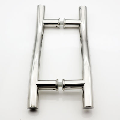 200*200*19*1.0mm 長 黒 仕上げ ホテル ガラス スライディング ドア 片側シャワー ハンドル