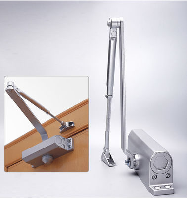 Good Quality 25-55kg Heavy Duty Two Speed Adjustable Aluminum Hydraulic Auto Automatic Door Closer Hinge