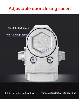 ヘビーデューティー アルミニウム 油圧ドアクローザー 60KG 速度調整可能