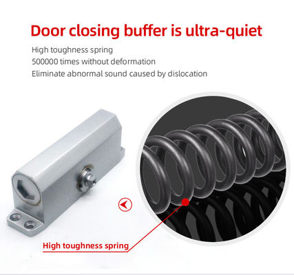 ヘビーデューティー アルミニウム 油圧ドアクローザー 60KG 速度調整可能