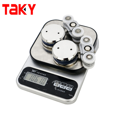 強化ガラス引き戸用ローラー 50kg+ 耐荷重