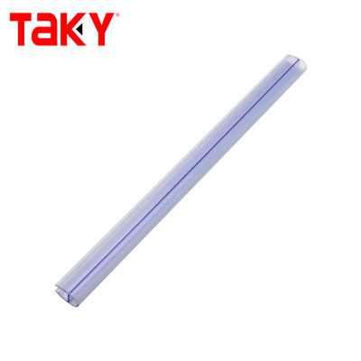 透明ブラック10mmクリアPVCシャワードアシールストリップ