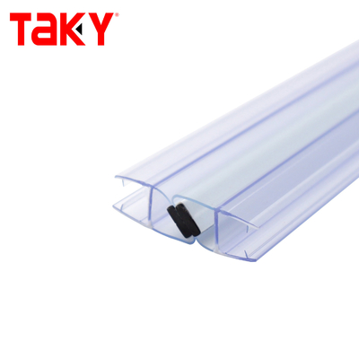 透明なPVCシャワードアシールストリップ10mm防水