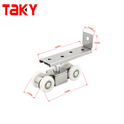 柔らかい閉ざし8ホイール スライディングドア ロール 亜鉛合金