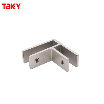 8-12mm テンパールガラス用の316ステンレスガラスドアクランプ