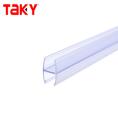 シャワー スライド式 フレームレス ガラスドア PVC 防水 シーリングストリップ