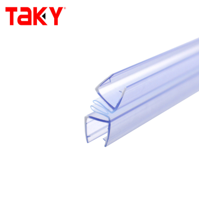 シャワールーム モダンスタイル PVC ストライプ ガラスドア 防水シール ストライプ