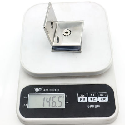 壁にガラス浴室クリップ スクエアクリップ 90度 接続 ガラスクリップ