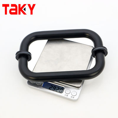 丸いマットブラックシャワーガラスガラスドアハンドルガラスからガラスシャワードアハンドル