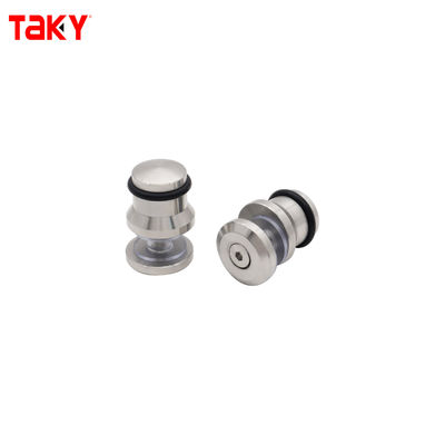 ホットセラーフレームレスシャワールームアクセサリーフィッティングスライドガラスドアシステムキット