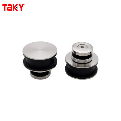 ホットセラーフレームレスシャワールームアクセサリーフィッティングスライドガラスドアシステムキット