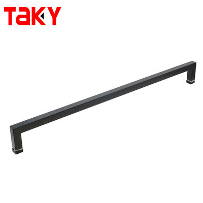 ステンレススチールブラックスクエアバスルーム片面タオルバードアプルハンドル