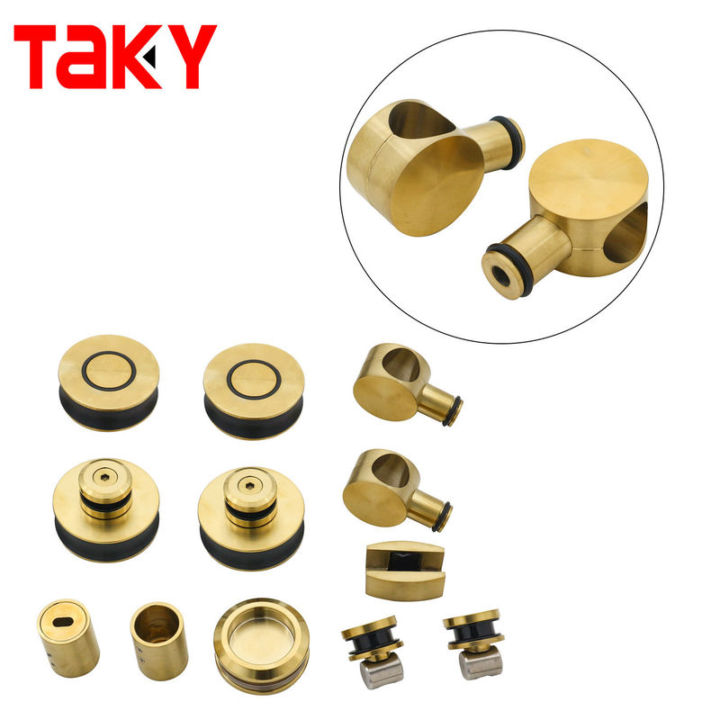 8-12mm 厚さの安全なガラスのスライディングドアシステム