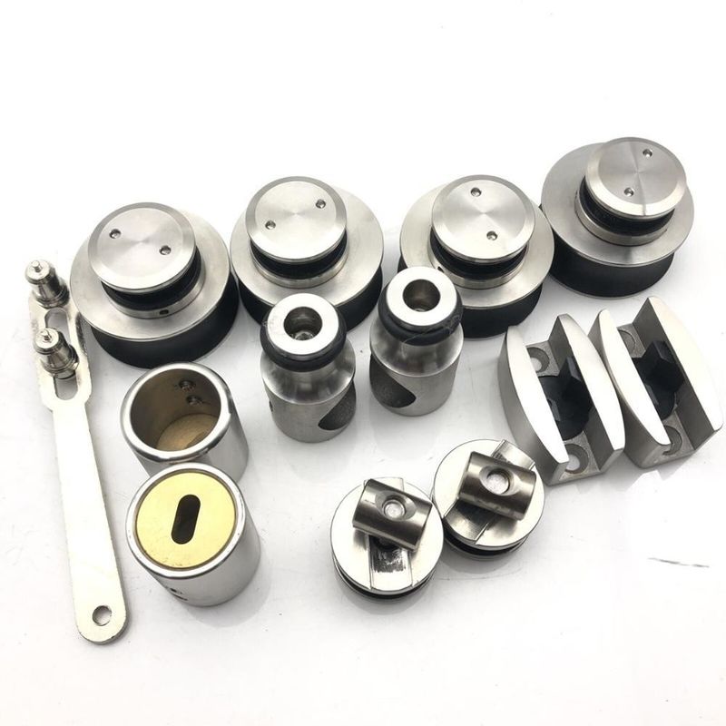 12MM ガラス モダン 丸い形状のバー ガラス シャワー ドア ハードウェア