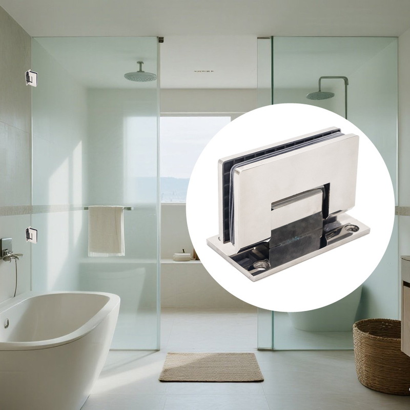 8-12mm ガラス 90度壁マウントのためのフレームレスシャワードアヒンジ