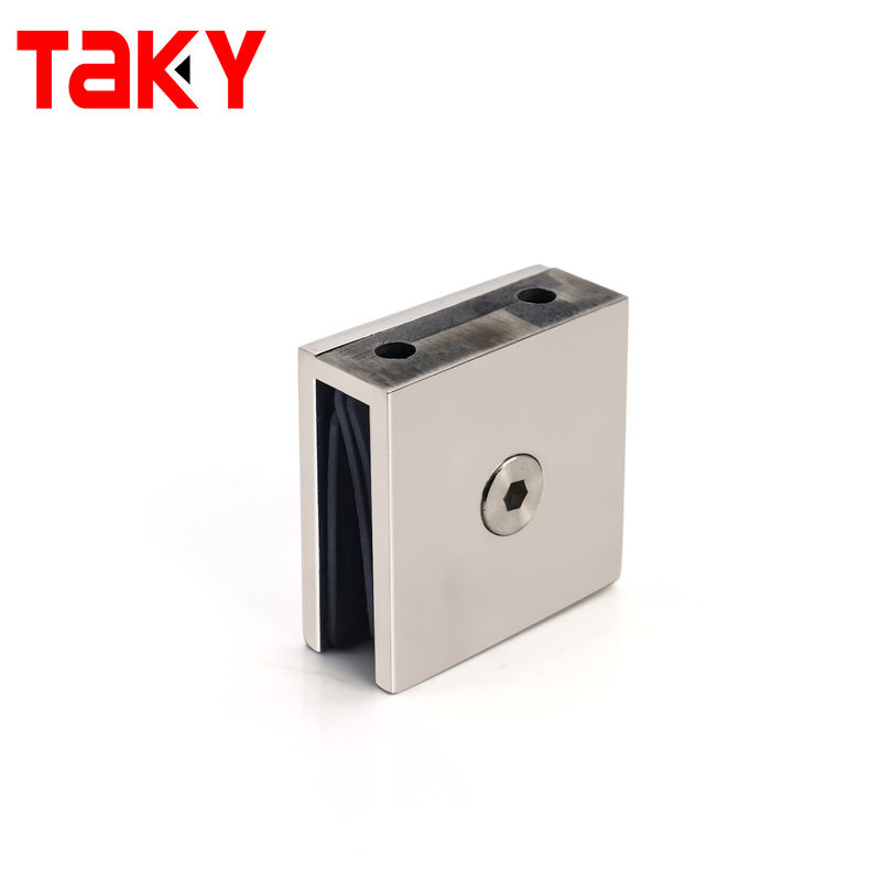 シャワーのガラスドアクリップ 浴室の壁からガラスマウントクリップ