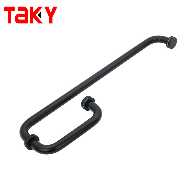 簡単なインストール G タイプのステンレス鋼のホテルのシャワー ハンドル タオル バー ガラス ドア プル ハンドル