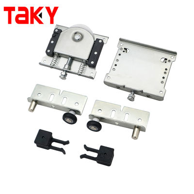 お買い得 ホテルのモダンなデザインの衣装用ソフトロースプラスチックローラーフィッティング スライディングドア オンライン