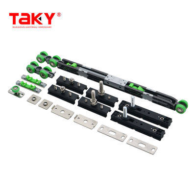 お買い得 スライディング クローゼット ホール ハードウェア 長寿命 ダブル ソフト 閉じる ドア ポリー ダンパー ロール オンライン