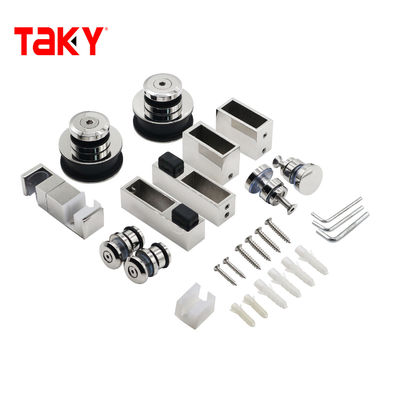 お買い得 ステンレス鋼 ガラス スライドドア アクセサリー 方形型 耐久性があり,予算に適しています オンライン