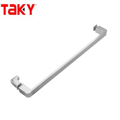 お買い得 12mm ガラスの厚さ ステンレス鋼の直角管のバー ガラスのドア ストレート 片側引くハンドル オンライン