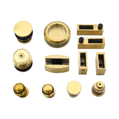 お買い得 304 ステンレス フレームレス スライディング ドア ハードウェア オンライン