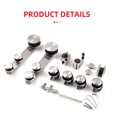 お買い得 セラミック・トレイ・ラウンド・トラック シャワー スライディング・ガラス・ドア ハードウェア オンライン