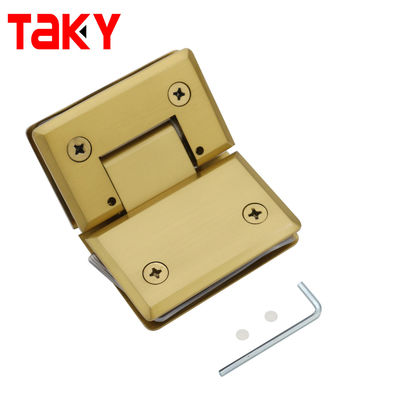 お買い得 スリバー/ブラック 135度 ガラスからガラス シャワーのヒンジ ステンレス鋼の構造 オンライン