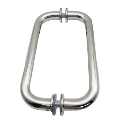 お買い得 8-12mm ドアの厚さ シャワー ドア ローズ ゴールド 引く ハンドル 1.0mm パイプ 厚さ オンライン