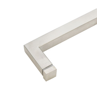 お買い得 203*203mm ホテルのガラス スライディングドア 片面シャワードアのための長い黒い引き取りハンドル オンライン