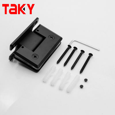 中国 卸売 マット 黒 90 度 壁からガラス 10mm シャワー ガラス ドア ヒンジ