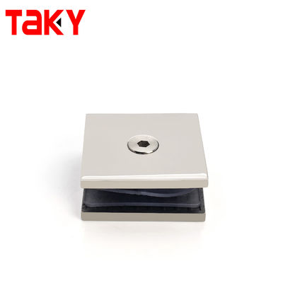 お買い得 0 度焦げ穴正方形シャワーガラスドアクランプ浴室の壁にガラスマウントクランプ オンライン