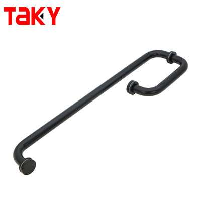 お買い得 ステンレス鋼スライドガラスプルハンドル L 型シャワードア取手タオルバーガラスドアハンドル オンライン