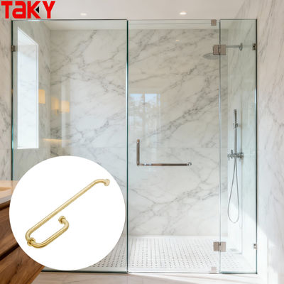 お買い得 G タイプのモダンな高級ステンレス鋼のホテルのタオル バーのガラス ドアのプル ハンドル オンライン