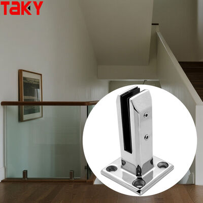 お買い得 ステンレス鋼316 フレームレスガラス手すりクランプ 8～12mmガラス厚用 オンライン